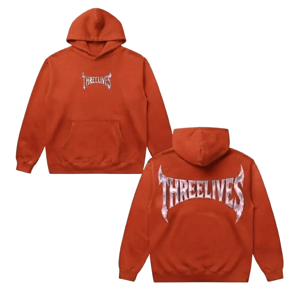 ORANGE CHROME HOODIE
